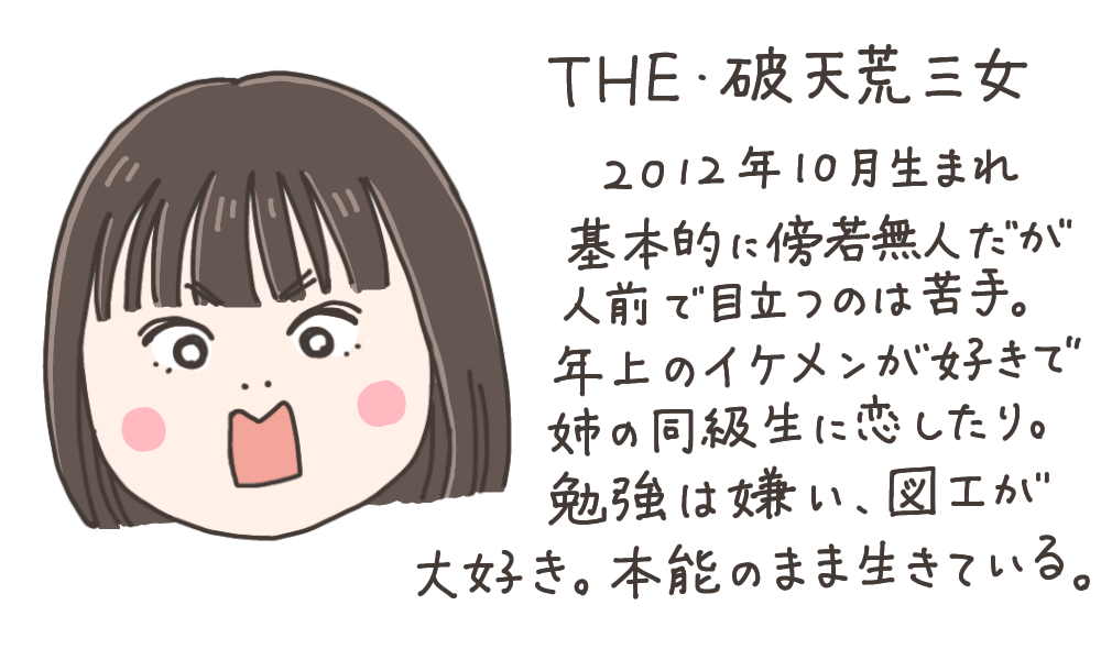 家族紹介：三女